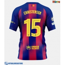 Fotballdrakt Herre Barcelona Andreas Christensen #15 Hjemmedrakt 2025-26 Kortermet